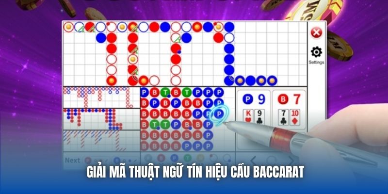 Giải mã thuật ngữ tín hiệu cầu Baccarat