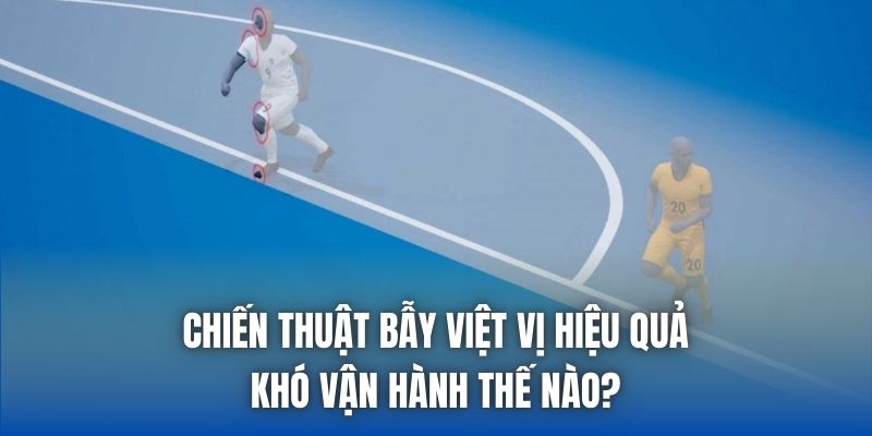 Chiến Thuật Bẫy Việt Vị Hiệu Quả Khó Vận Hành Thế Nào?